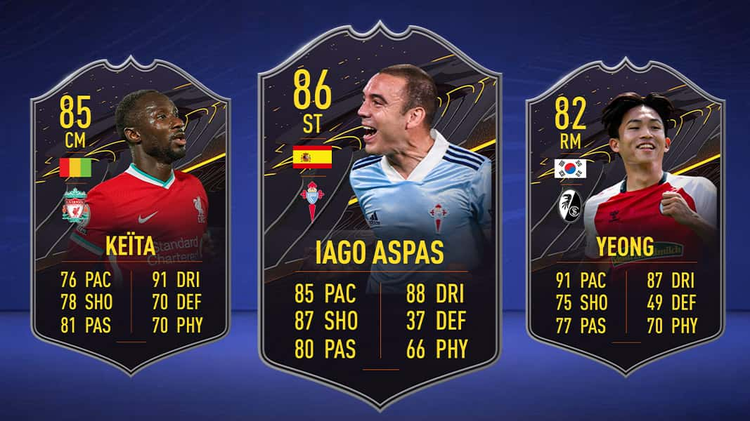 FIFA 21 Season 2 storyline cards