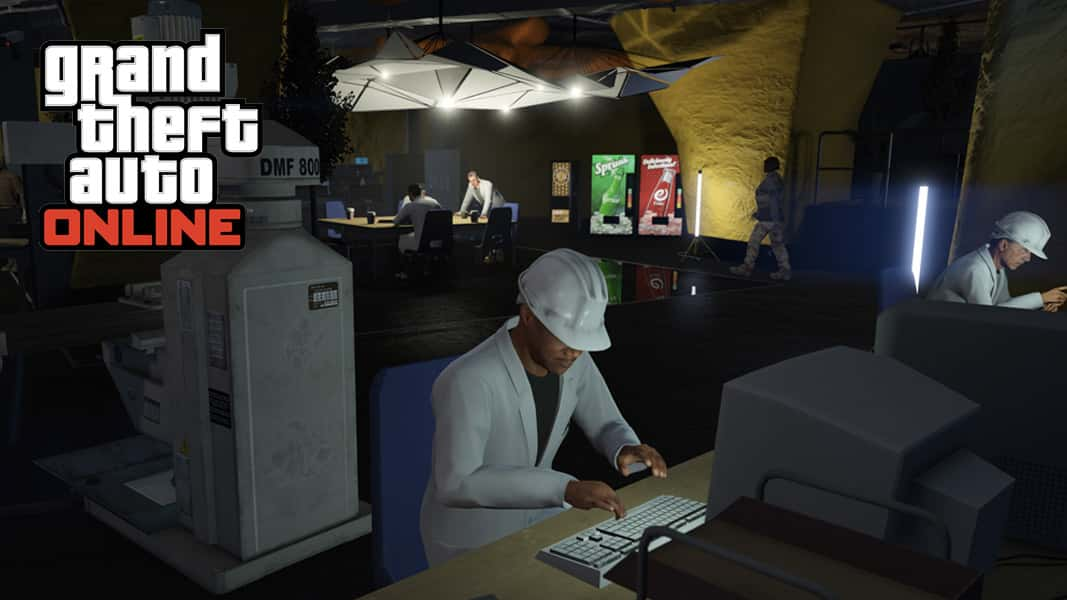 An operational bunker in GTA Online