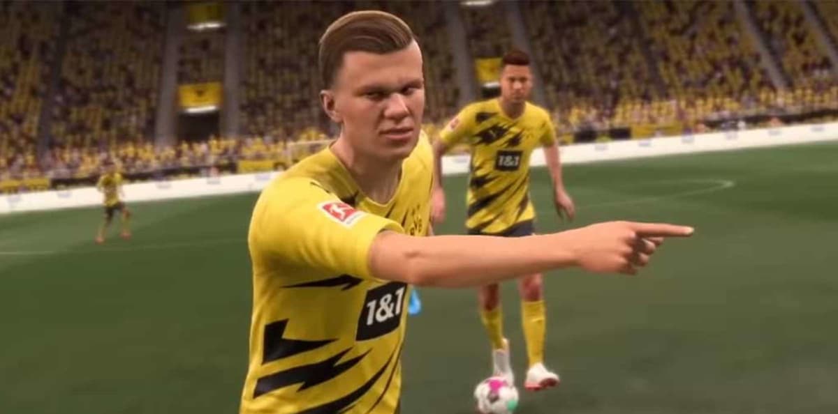 erling haaland point borussia dortmund fifa 21