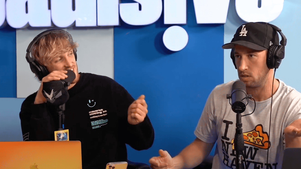 Logan Paul and Mike Majlek on Impaulsive podcast