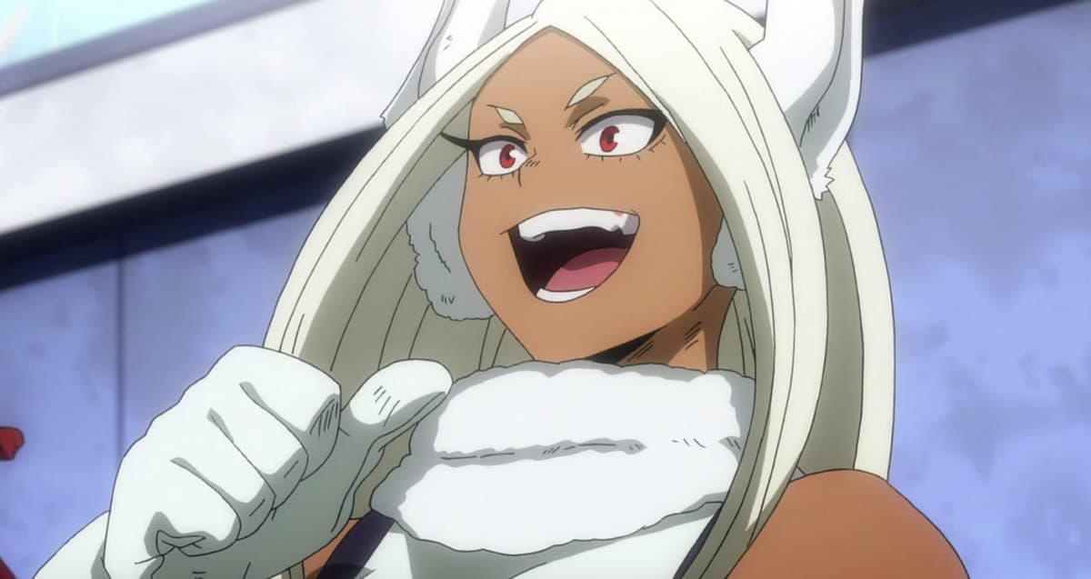 Screenshot of My Hero Academia character Miruko.