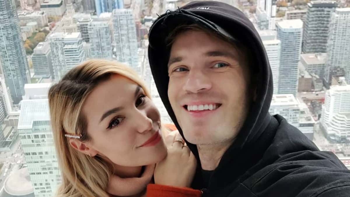 pewdiepie with marzia