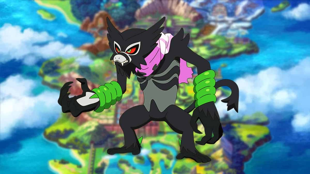 zarude pokemon sword shield