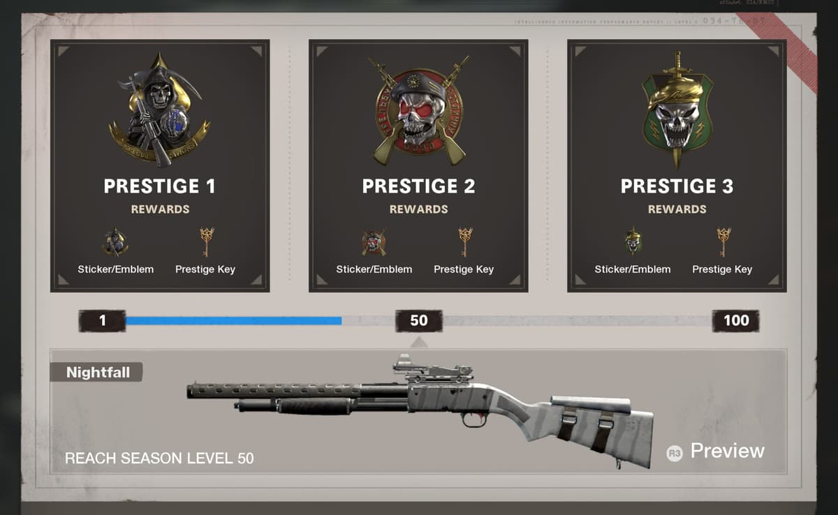 prestige season black ops cold war