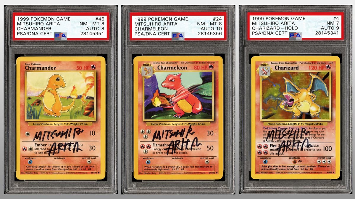 graded PSA pokemon cards