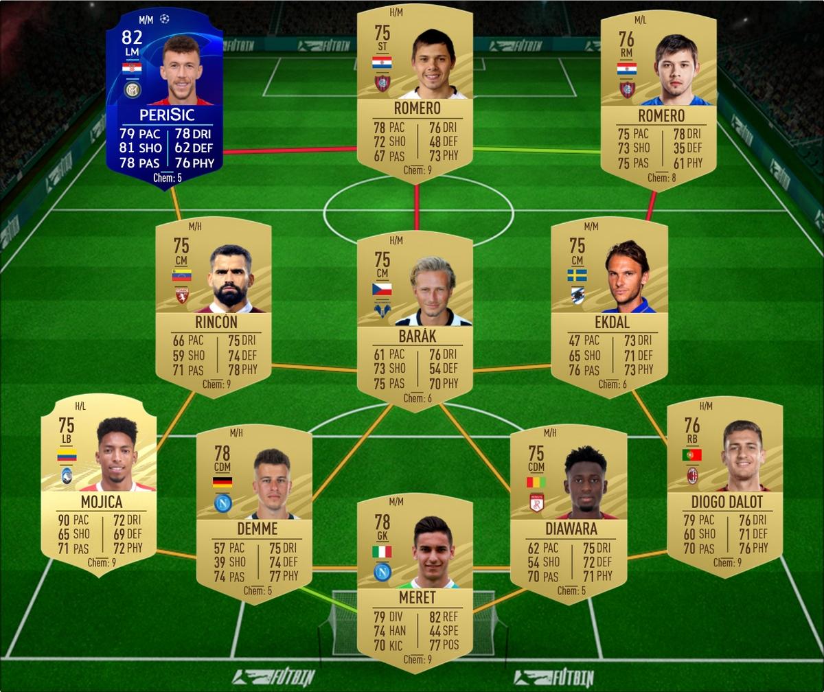 Real Madrid v Inter Milan Marquee Matchups SBC solution