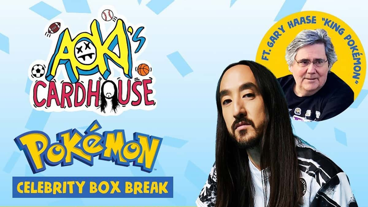 steve aoki pokemon card poster