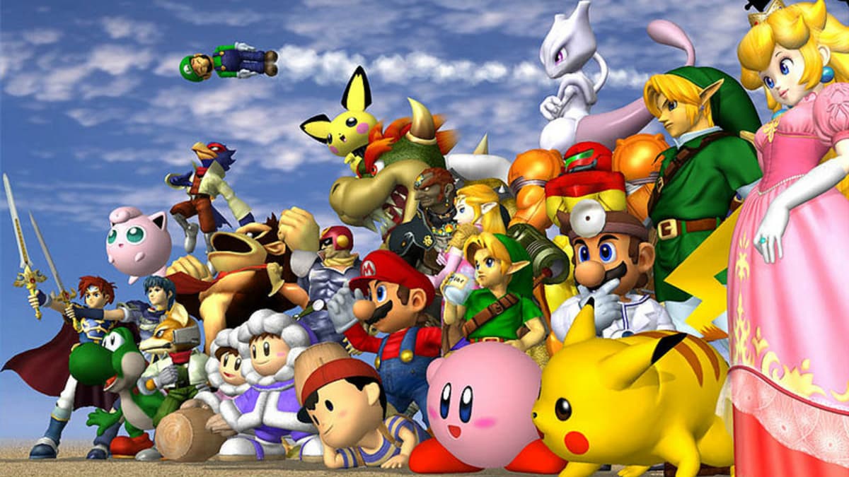 The Super Smash Bros Melee roster