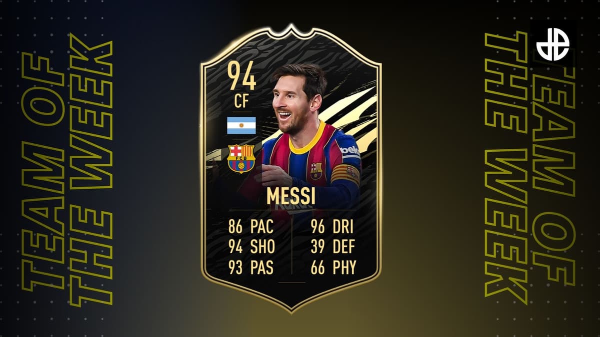 FIFA 21 TOTW 7 Messi