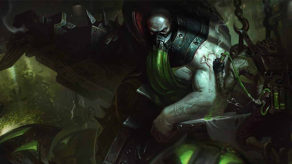 Urgot's splash art