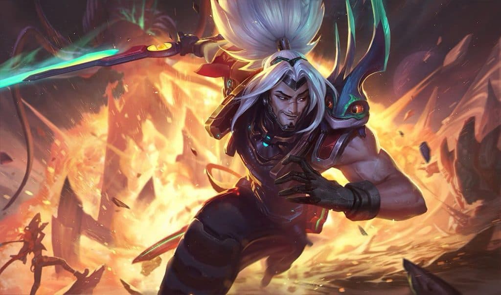 Yasuo's Odyssey skin in League of Legends