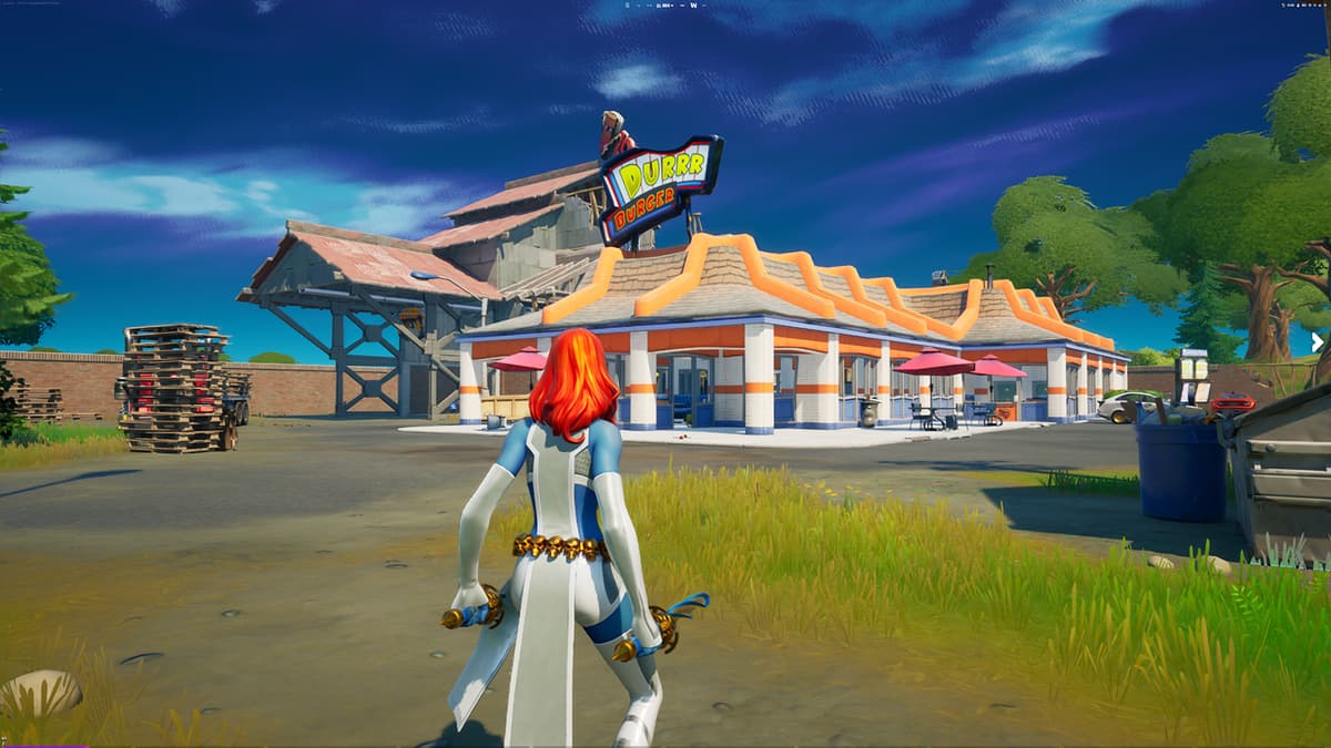 Durr Burger, a new POI in Fortnite's new season