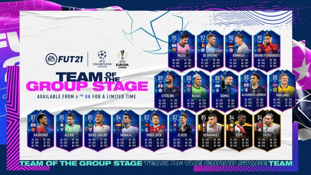 Team of the Group Stage