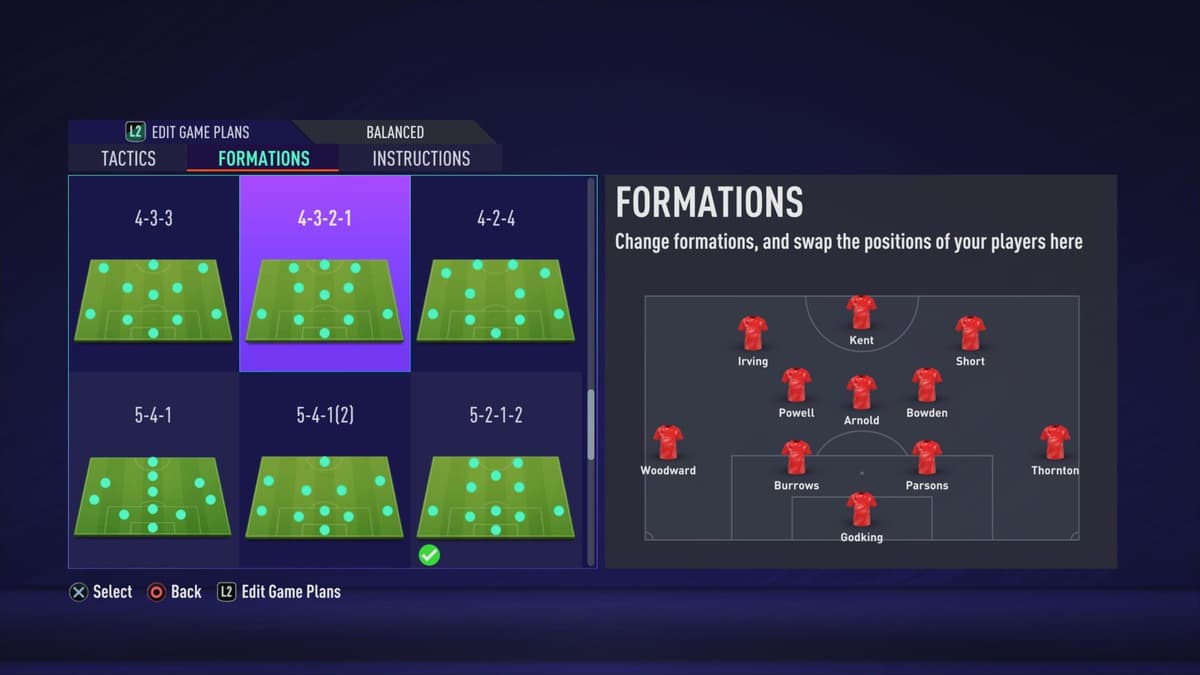 FIFA 21 Pro Clubs Custom Tactics