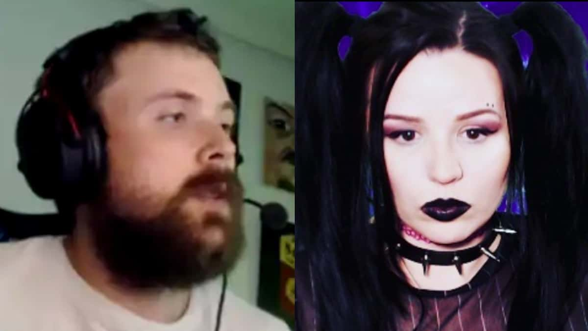 Image of Forsen next to an image of KaceyTron