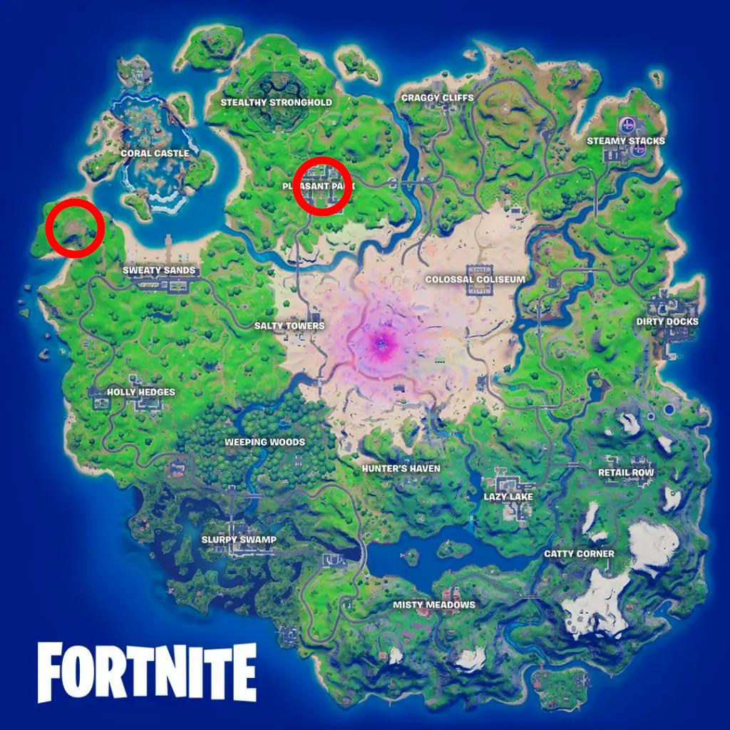 Fortnite Gnomes Map week 5 challenge