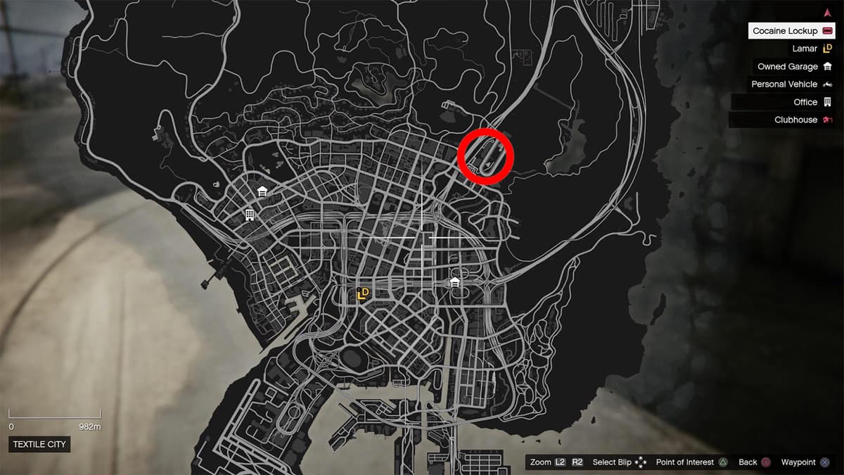 GTA online music locker map