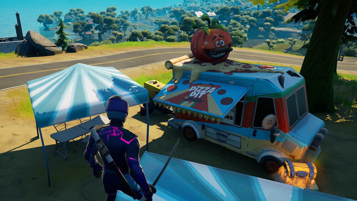 Pizza Pit Food Truck Fortnite