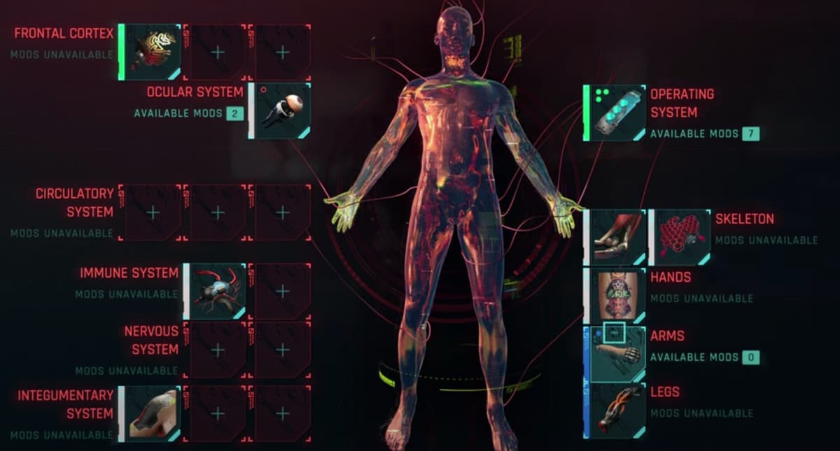 Cyberpunk Full Melee Build Cyberware