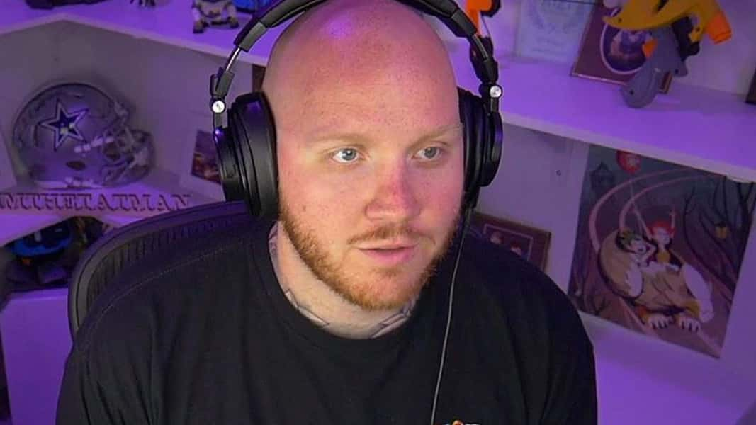 TimTheTatman sat at his streaming setup