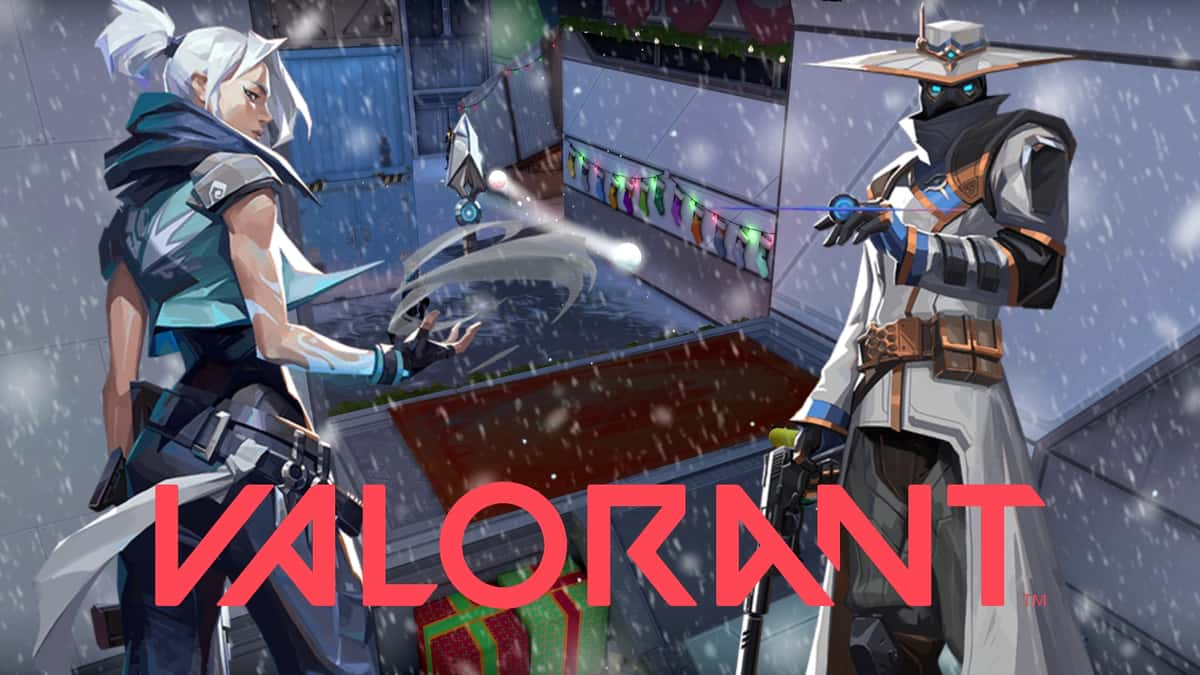 Valorant Christmas Snowball Fight Mode Jett Cypher