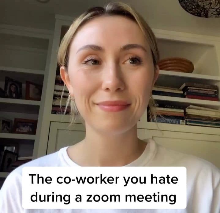 Caitlin Reilly Zoom colleague viral TikTok