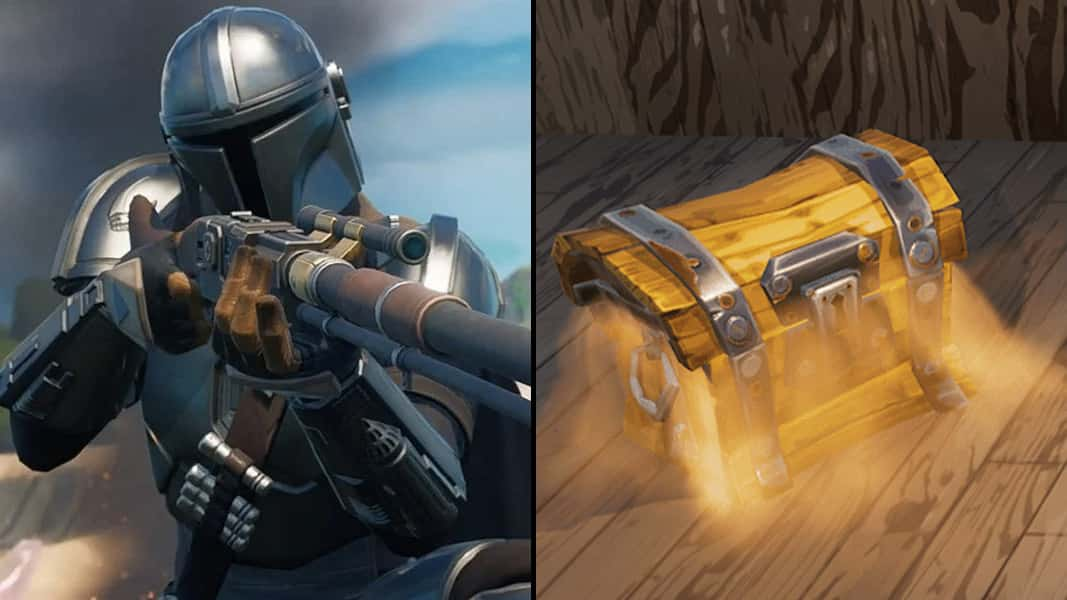 Mandalorian and Fortnite chests