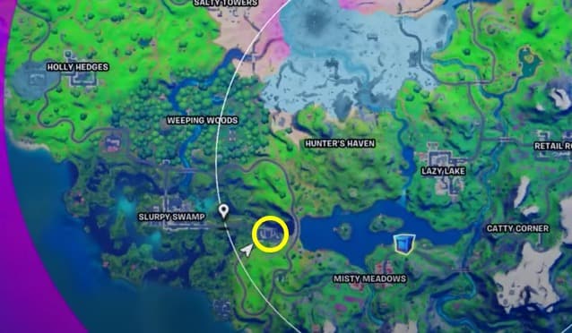 Fortnite rocket launcher location