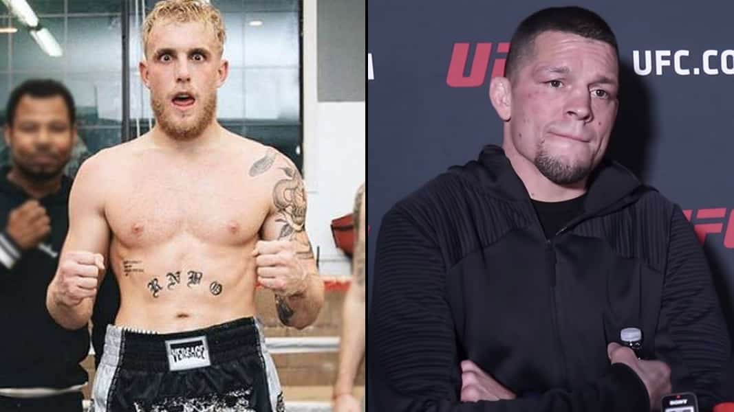 Jake Paul and Nate Diaz