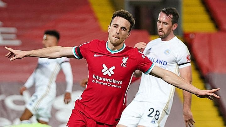 Diogo Jota celebrate vs Leeds