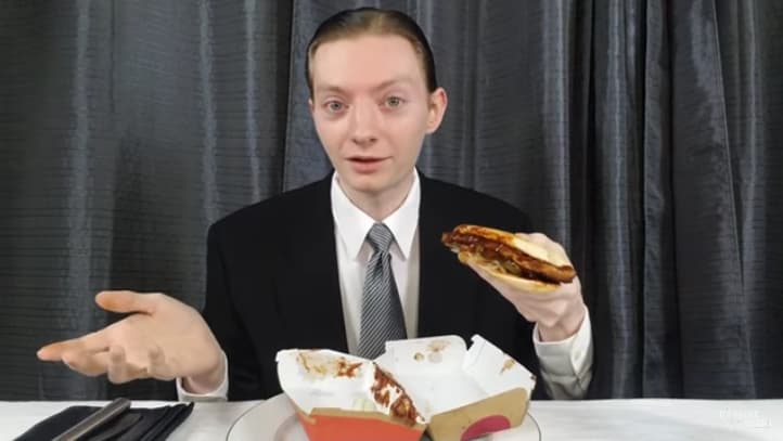 ReviewBruh tests the McRib