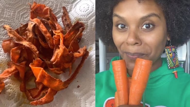 tiktok carrot bacon