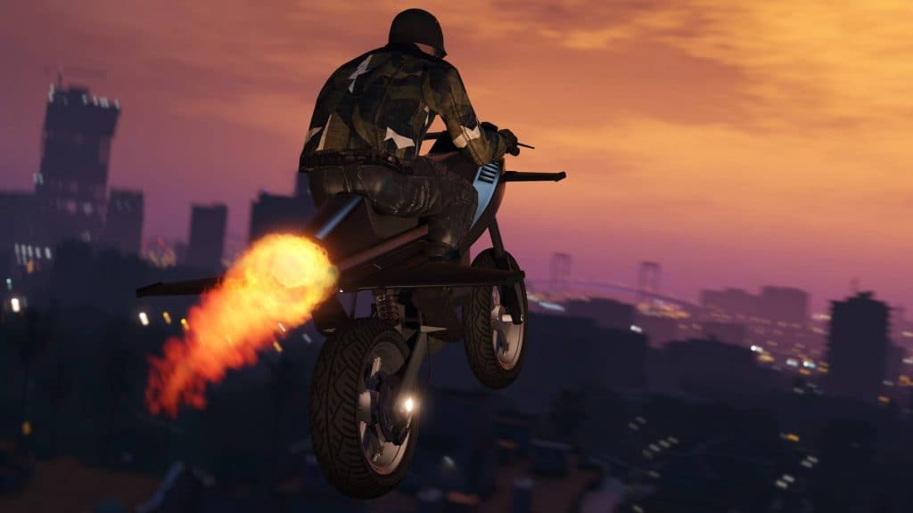 GTA Online Oppressor MK1 Stunt