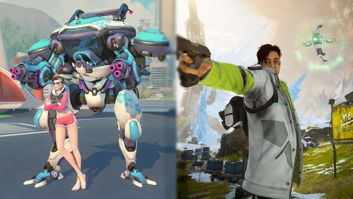 Apex Legends Crypto Drone Overwatch Dva Waveracer Combo Blended