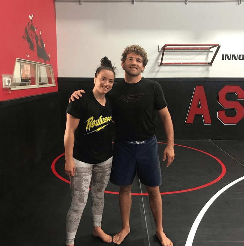 Ben Askren training