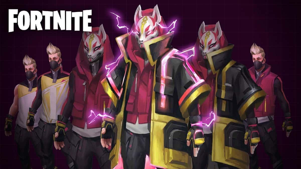 Fortnite Drift Loading Screen With Logo