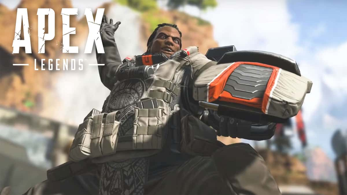 Gibraltar's gun shield in Apex Legends