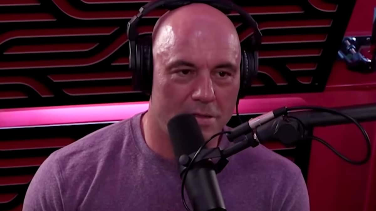 Joe Rogan on his podcast