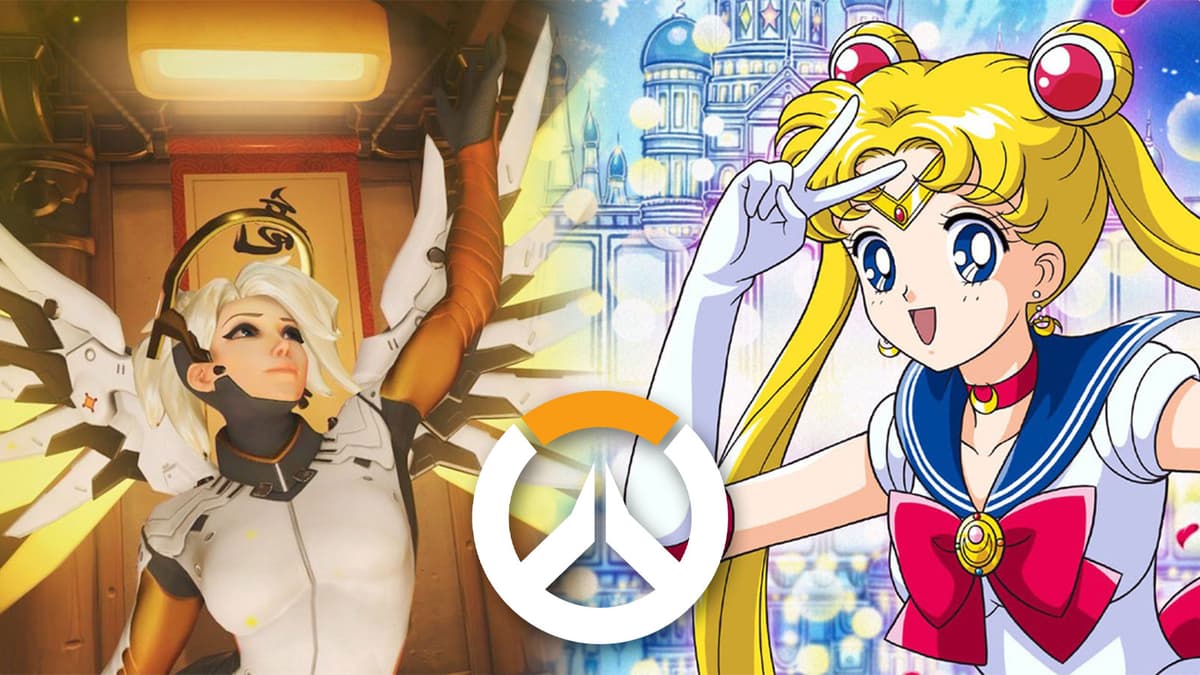 Mercy Overwatch Sailor Moon