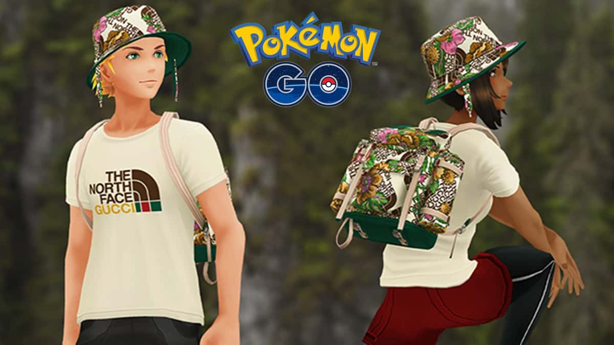 Pokemon Go Gucci x North Face