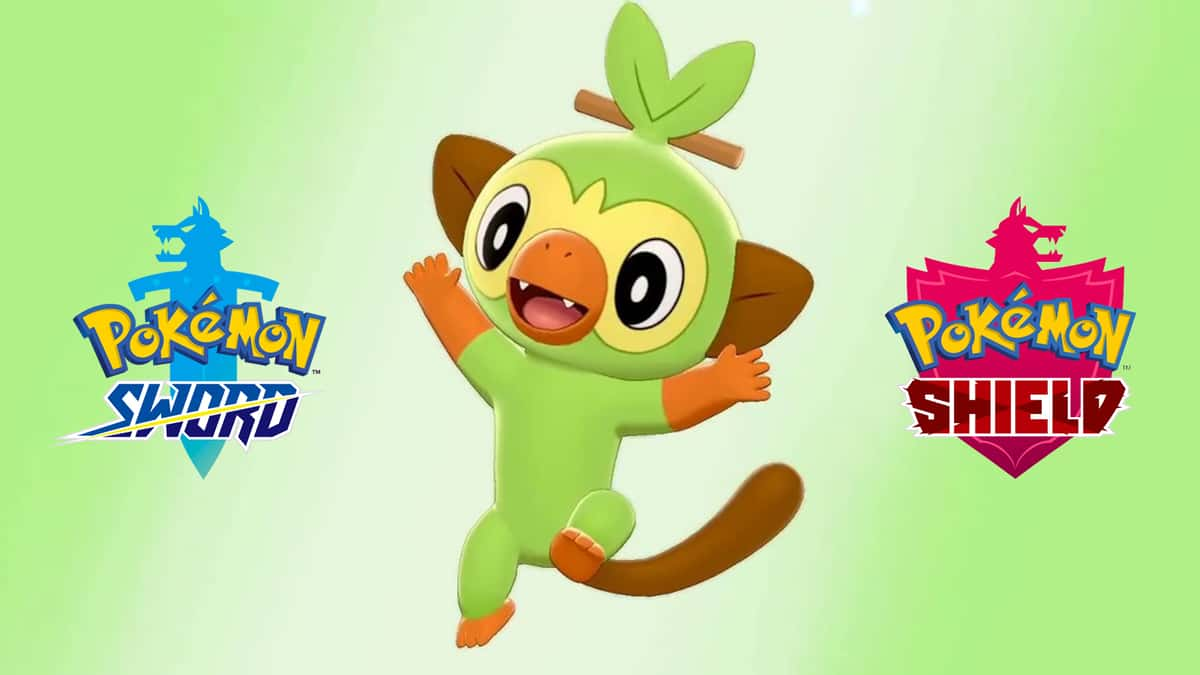 Pokemon Grookey Sword Shield