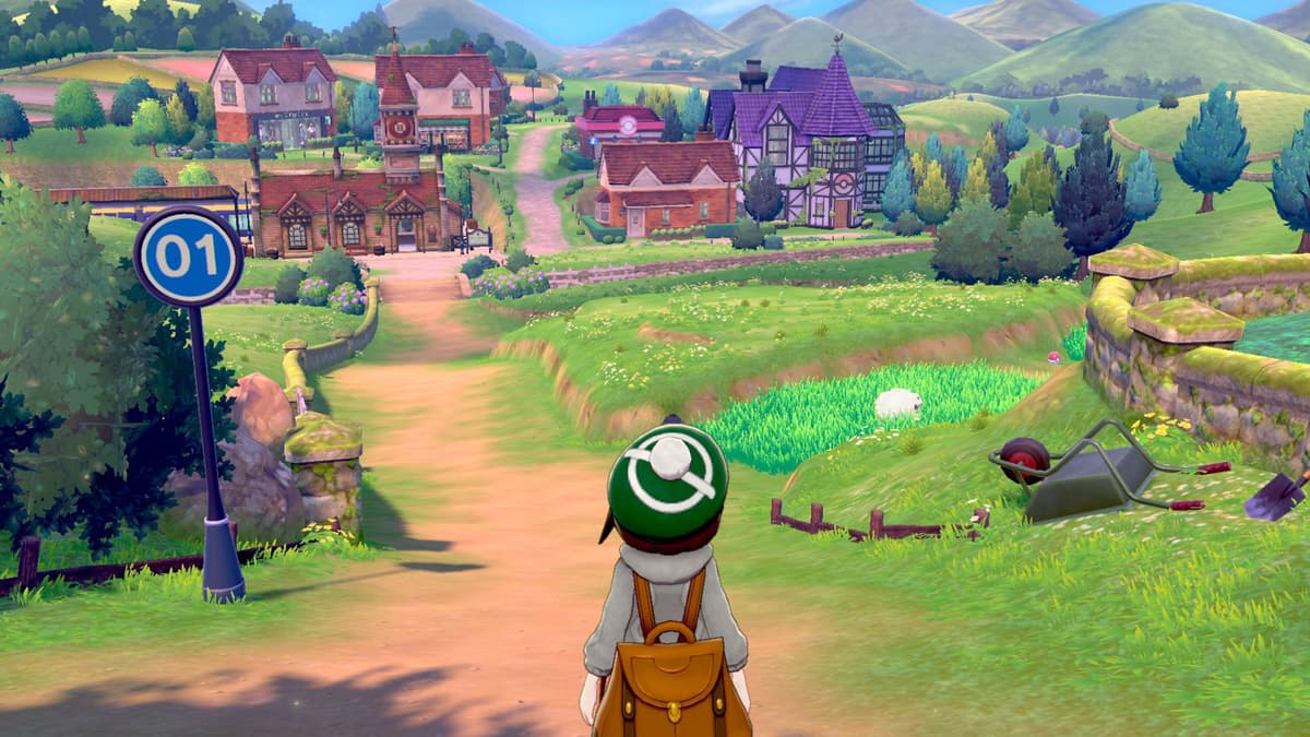 Pokemon Sword and Shield landscape