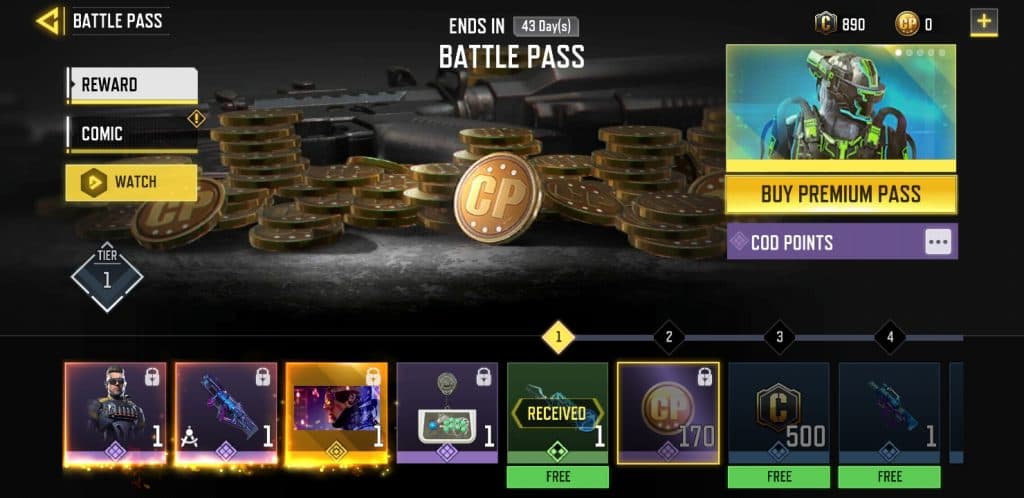 CoD Mobile Battle Pass