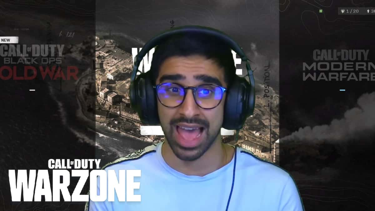 Vikkstar Warzone Cheating Video Quitting With Logo