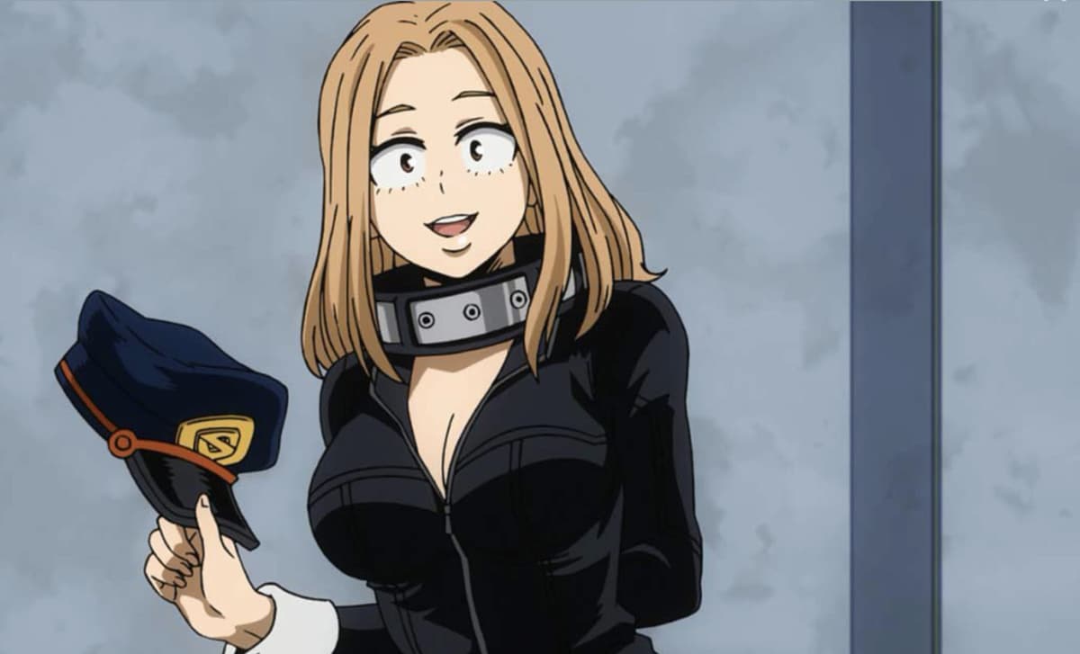 Screenshot of Camie in my Hero Academia anime.