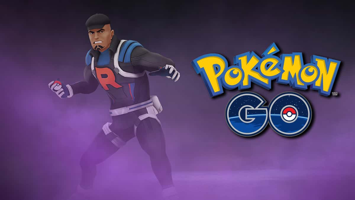 Pokemon Go promotion for Team Rocket Leader Cliff.