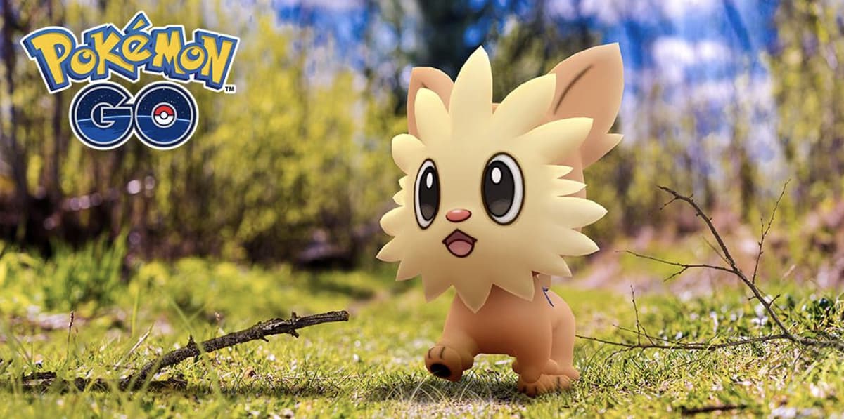 Pokemon Go promotional for Lillipup.