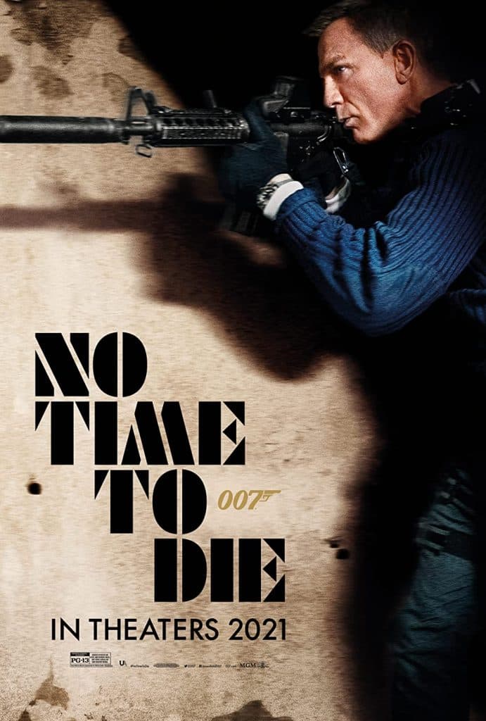 No Time To Die poster