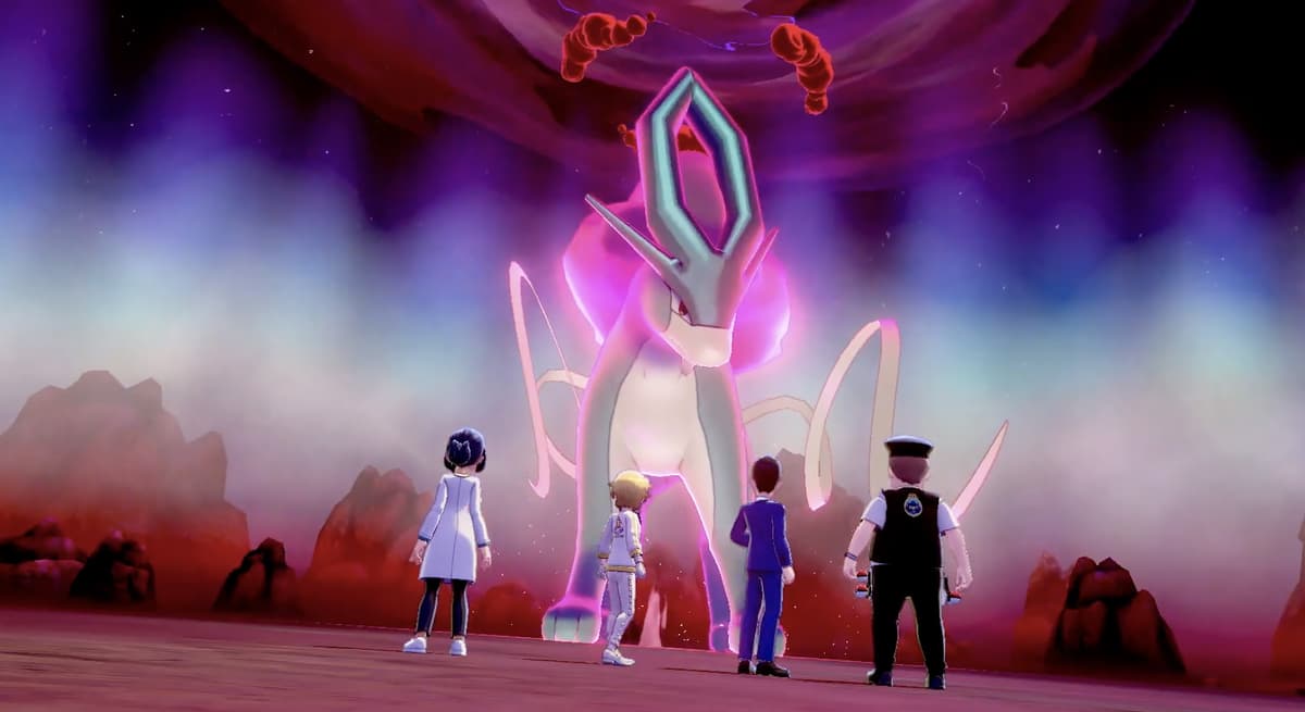 Screenshot of Pokemon Sword & Shield Dynamax Adventures.