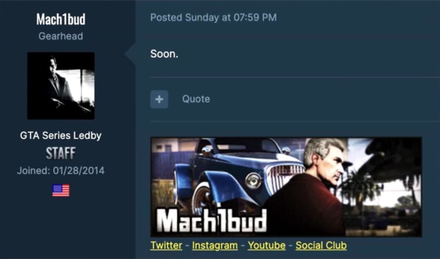 GTA Forums leak